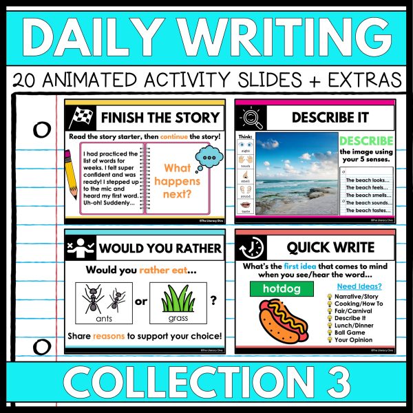 interactive writing activities and prompts